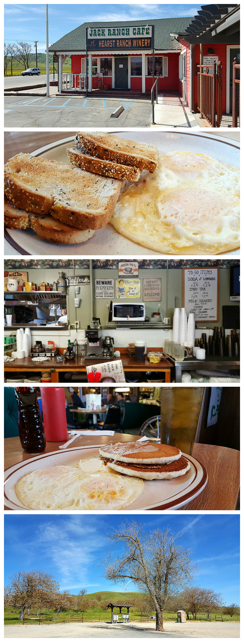 Jack Ranch Cafe with James Dean Memorabilia