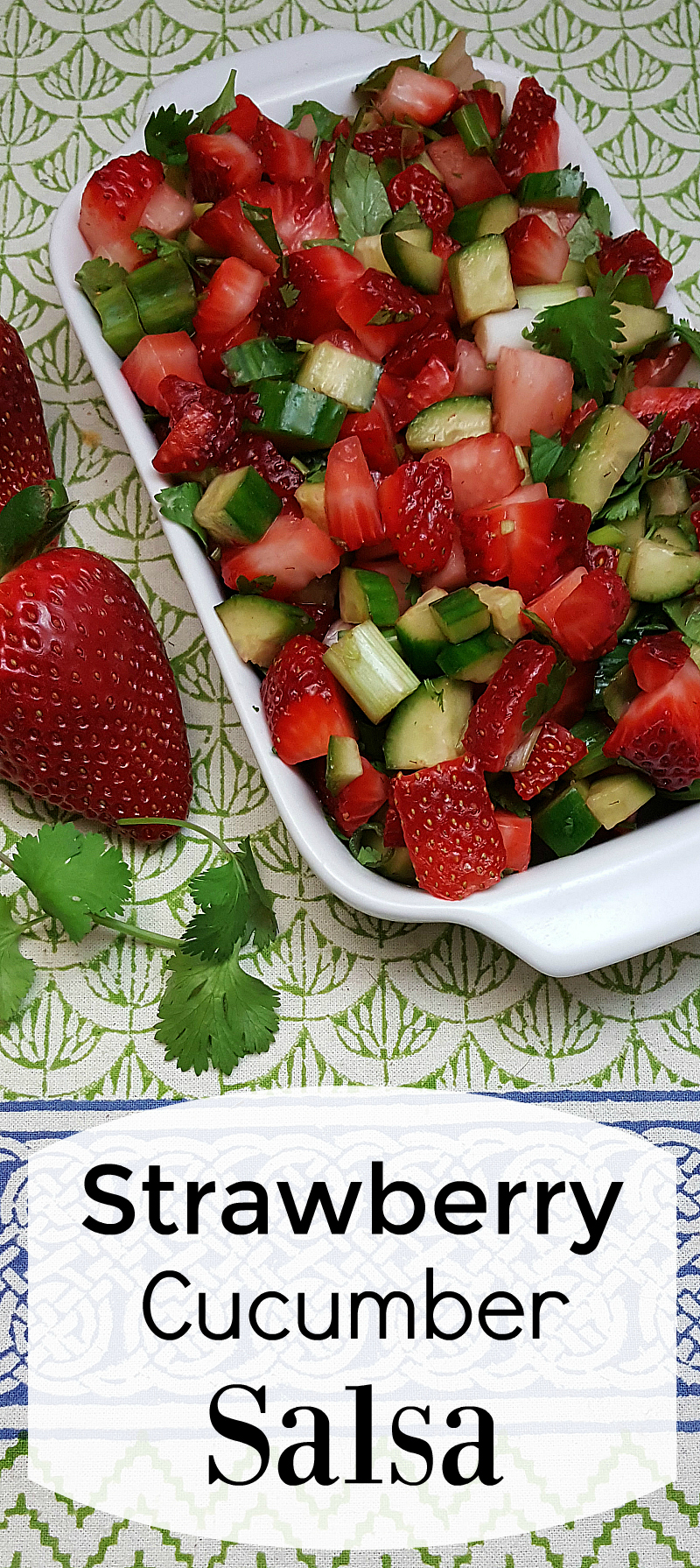 Strawberry Cucumber Salsa Recipe