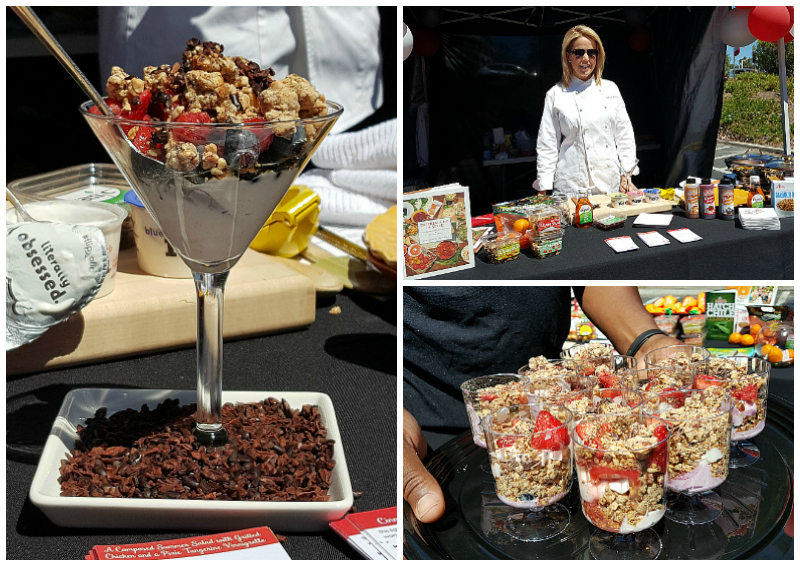 Chef Jamie Gwen at Good & Well Expo in Laguna Hills