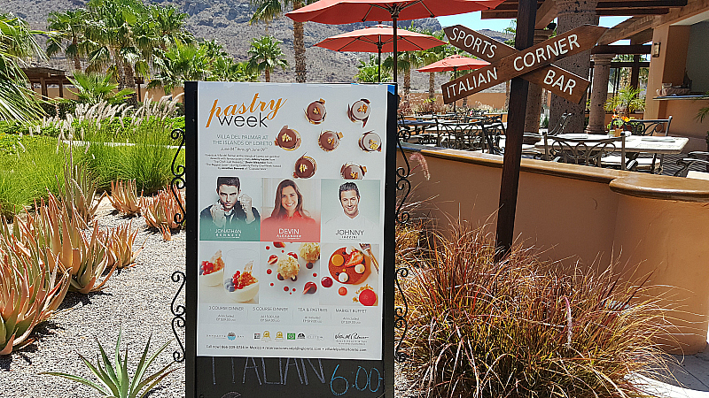 Pastry Chef Week at Villa del Palmar Loreto