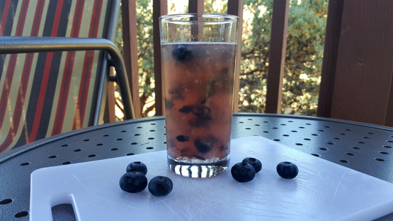 Easy Blueberry Lemonade