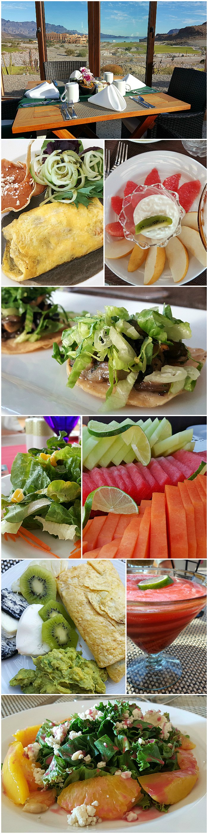 Vegetarian Dining at Villa Del Palmar Loreto