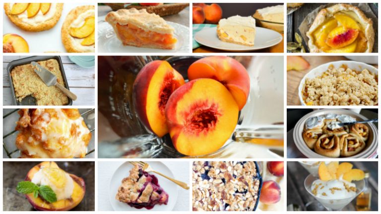 20 Awesome Peach Dessert Recipes - Mama Likes To Cook