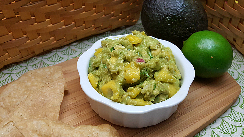 Mango Lime Guacamole