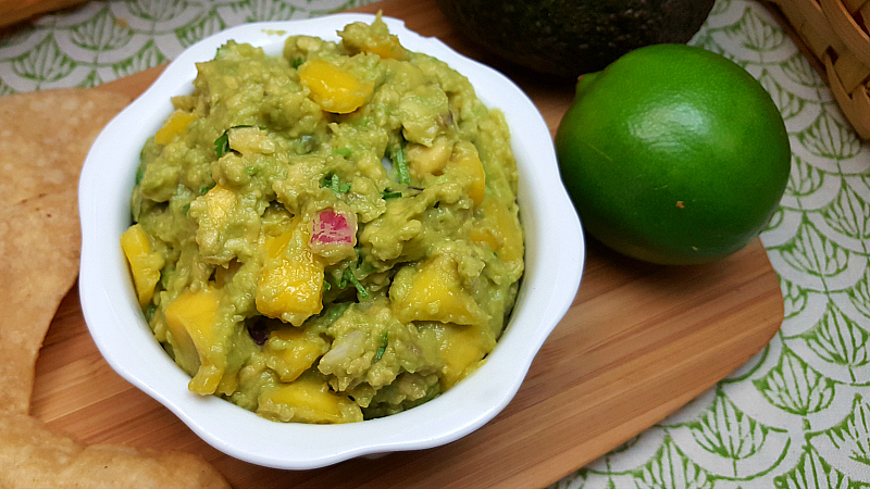 Mango Lime Guacamole