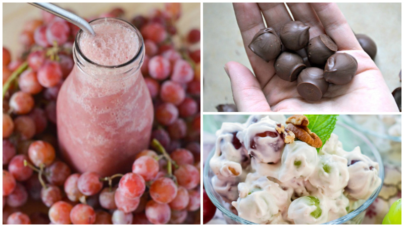 15 Delicious Recipes with Grapes