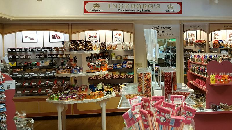 Candy shop - Ingeborg’s Danish Chocolate Shop in Solvang, California