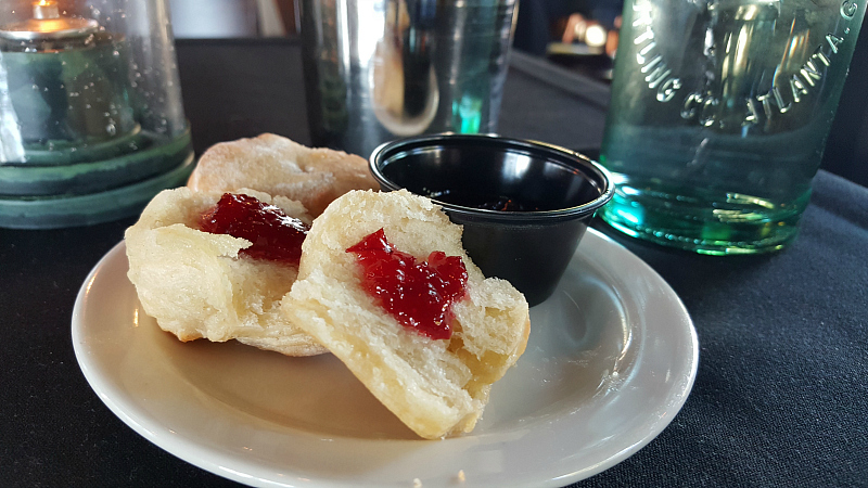 Biscuits and Jam at Succulent Cafe Solvang