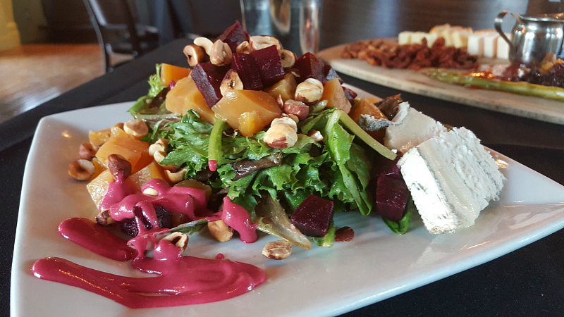 Roasted Beet Salad at Succulent Cafe Solvang