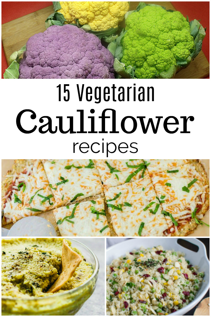 15 Vegetarian Cauliflower Recipes