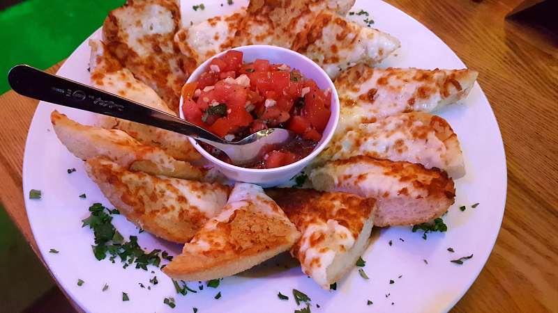 Happy Hour Bruschetta Rock and Brews Buena Park