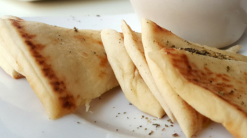 fresh greek pita bread solvang petros restaurant