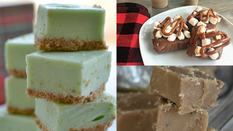 Key Lime, Mexican Hot Chocolate and Irish Cream Fudge