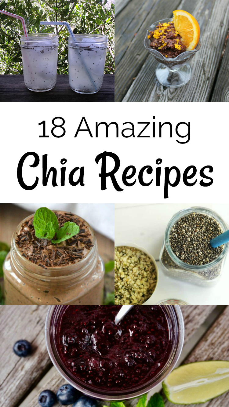 Chia Recipes - 18 Amazing Recipes Using Chia Seeds