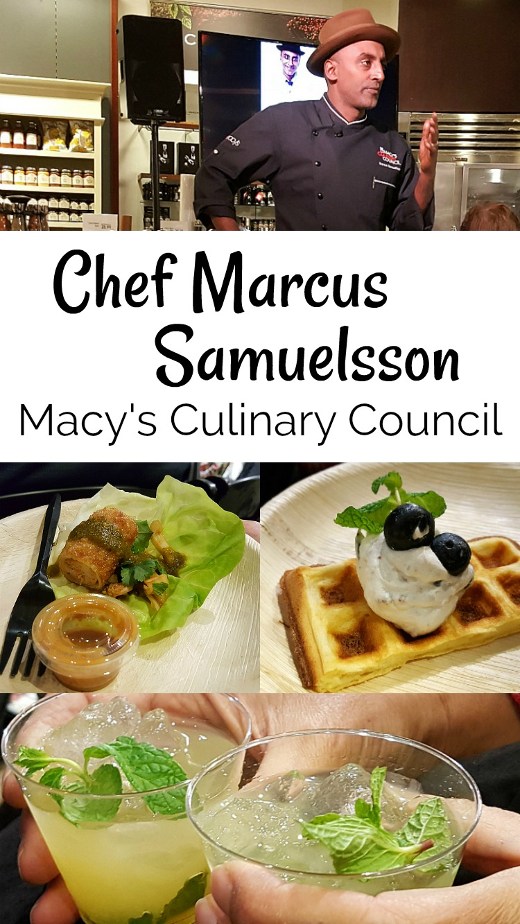 Chef Marcus Samuelsson - Macys Culinary Council South Coast Plaza