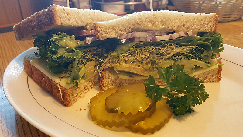 veggie sandwich roadhouse restaurant kramer