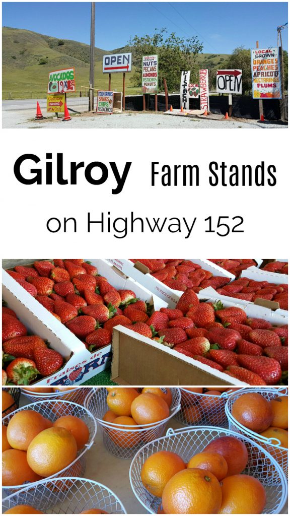 Gilroy Farm Stands California Produce Highway 152 Pacheco Pass