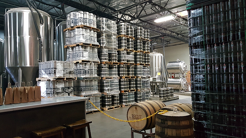 brewery kegs barrels cans