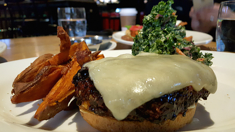 veggie burger kale slaw doc