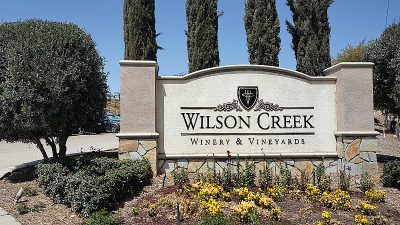 wilson creek sign