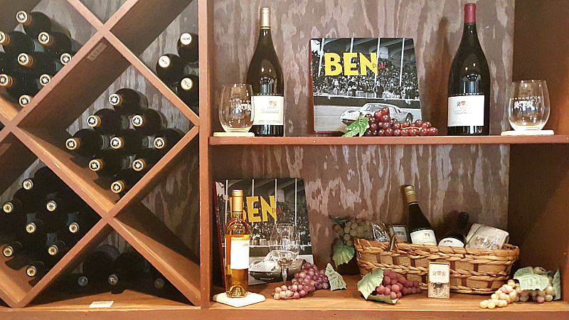 bernardus bar shelf