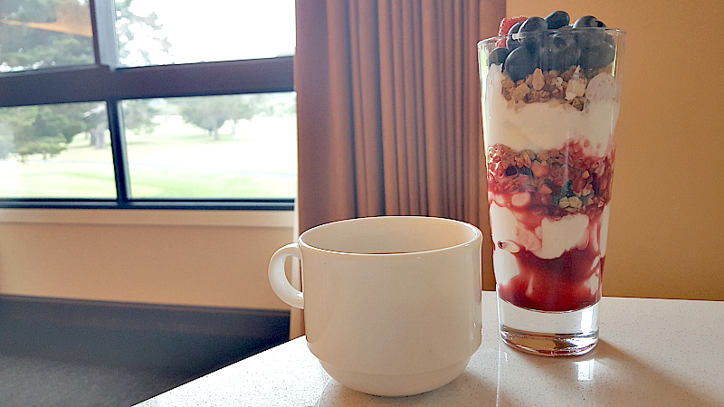 hyatt room service parfait