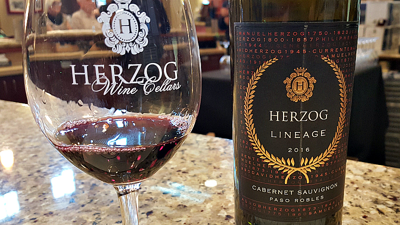 herzog lineage cab sauv