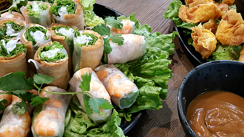 oxnard love pho spring rolls