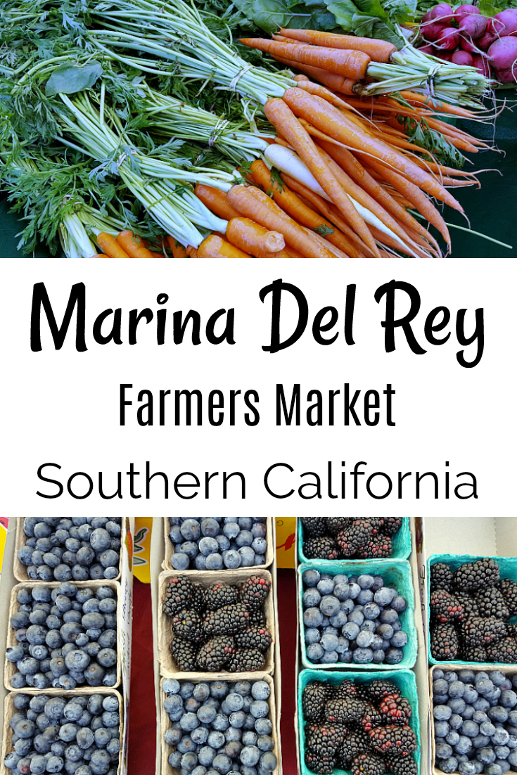 Marina Del Rey Farmers Market in Los Angeles County, Southern California