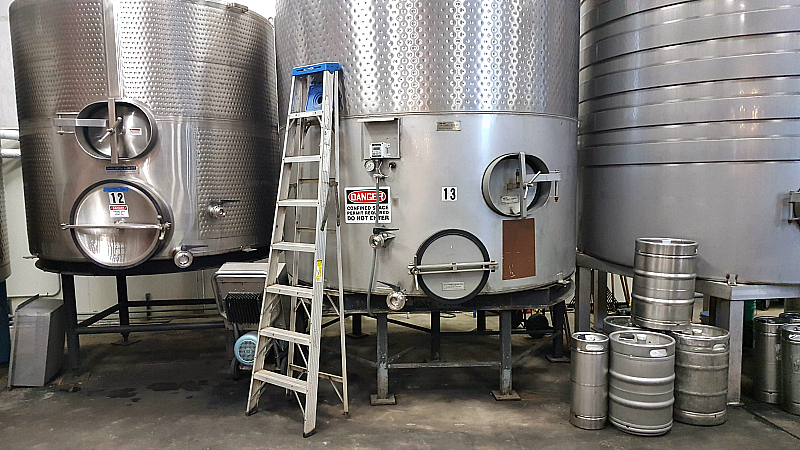 lodi bokisch winery tanks