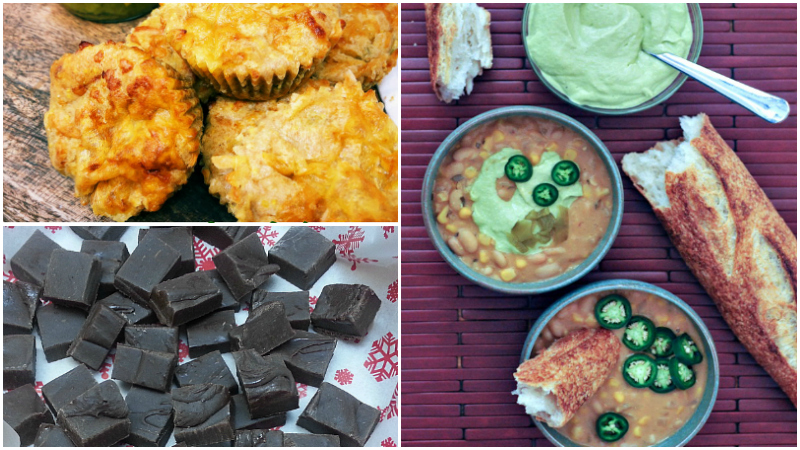 2 hatch chile recipes collage