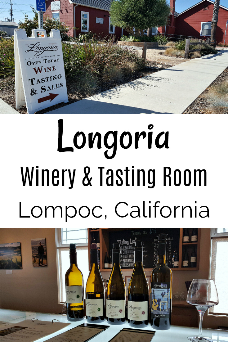 Longoria Winery Tasting Room in Lompoc, California - Santa Barbara Wine Region near Vandenberg AFB