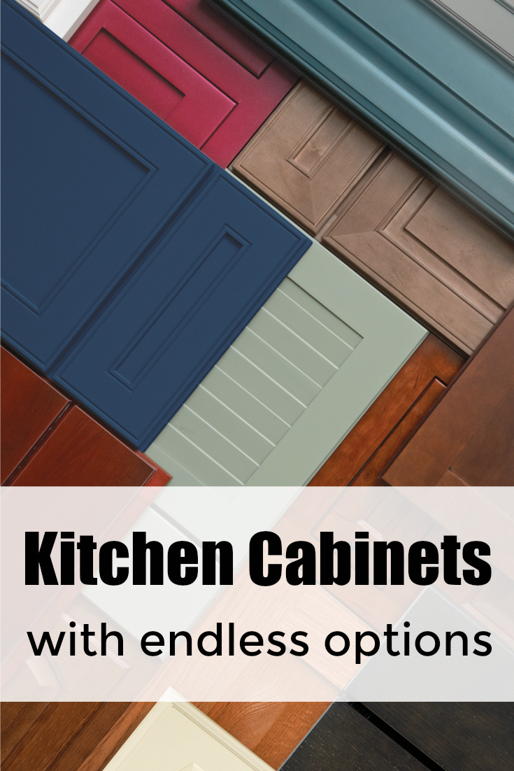 colorful kitchen cabinets with endless options