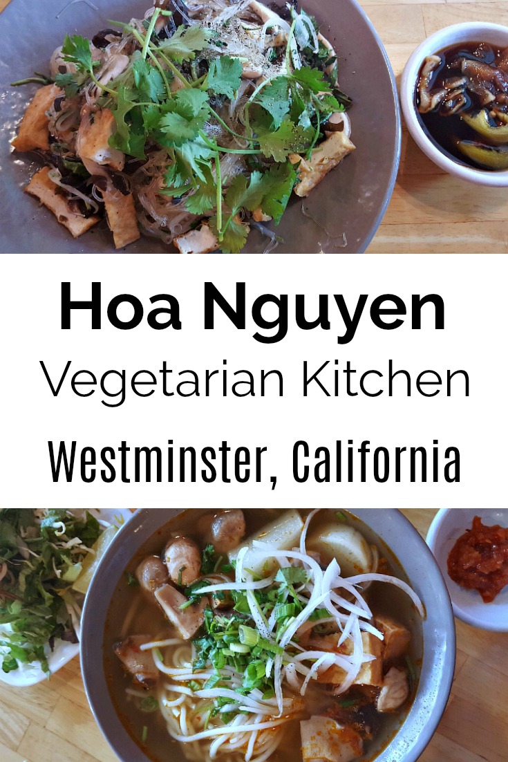 Hoa Nguyen Vegetarian Kitchen by Quan Hy in Westminster, California - Little Saigon Vegetarian Restaurant - Vietnamese Food