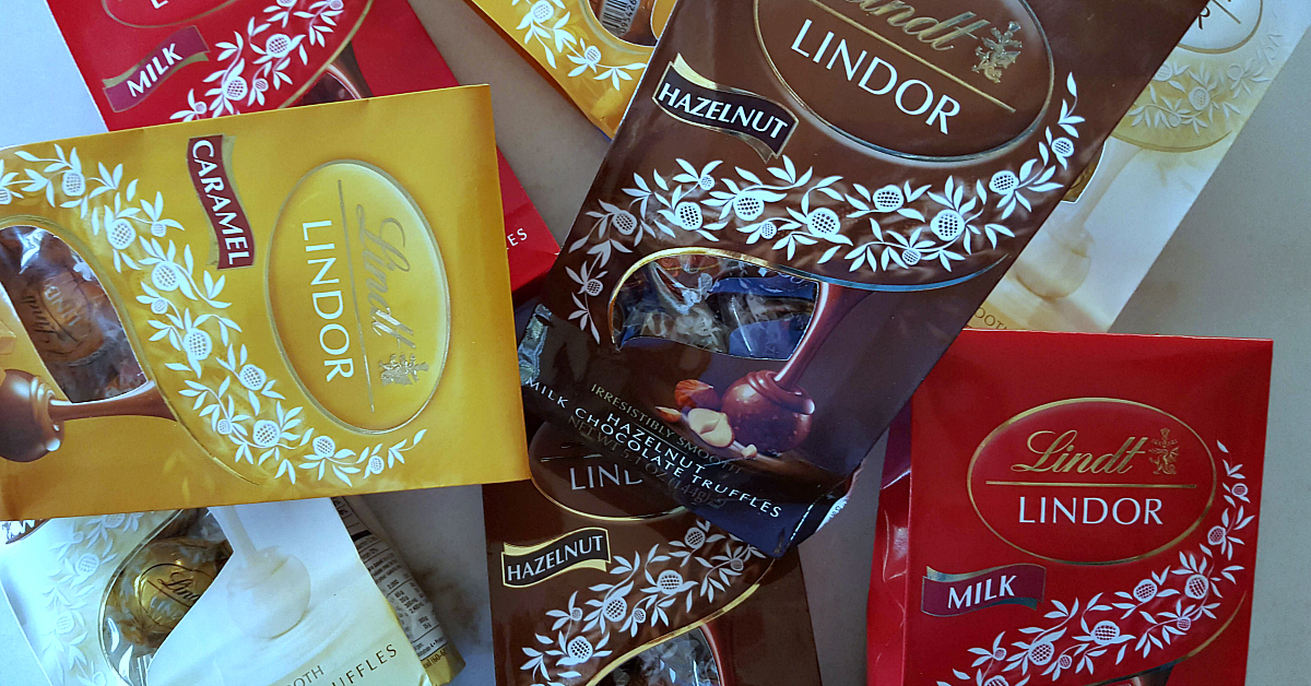 lindt lindor truffles packages