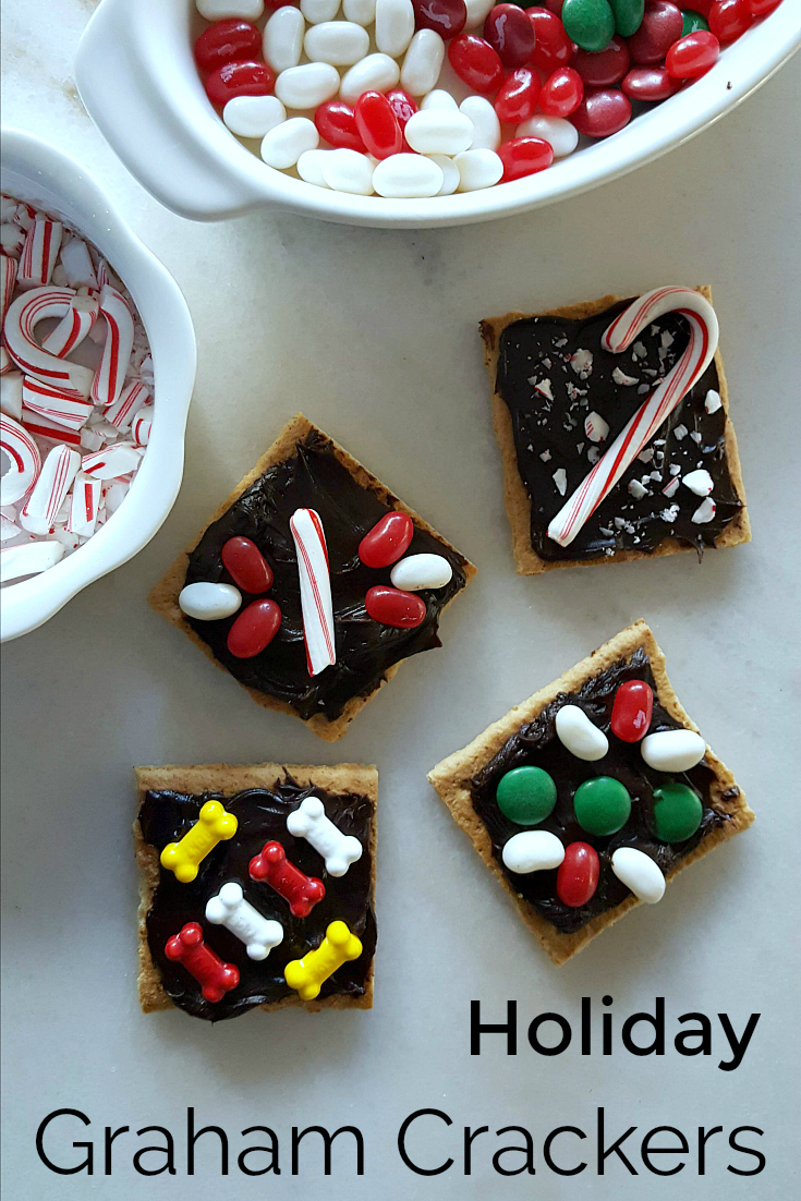 Holiday Graham Crackers - Easy No Bake Dessert