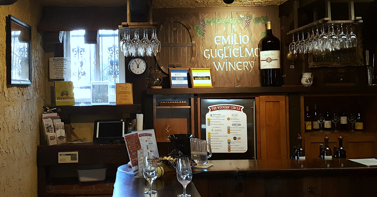 6 guglielmo winery tasting room