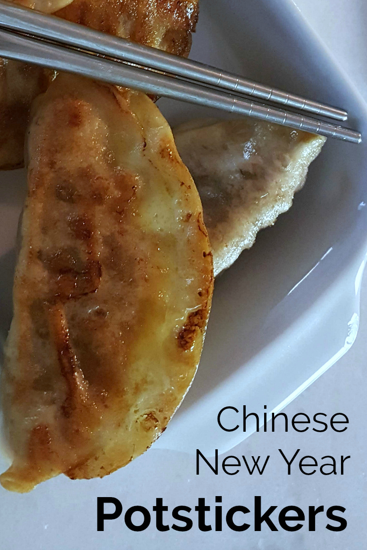 pin chinese new year potstickers