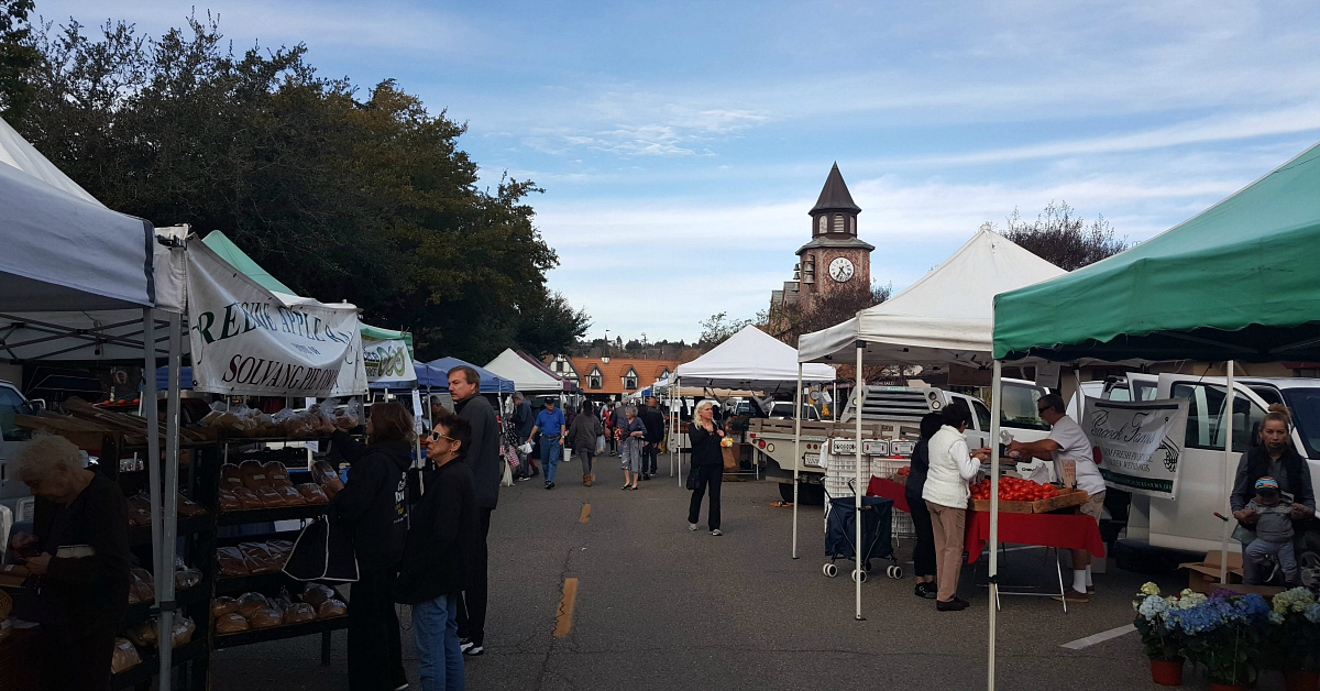 1 solvang farmers market