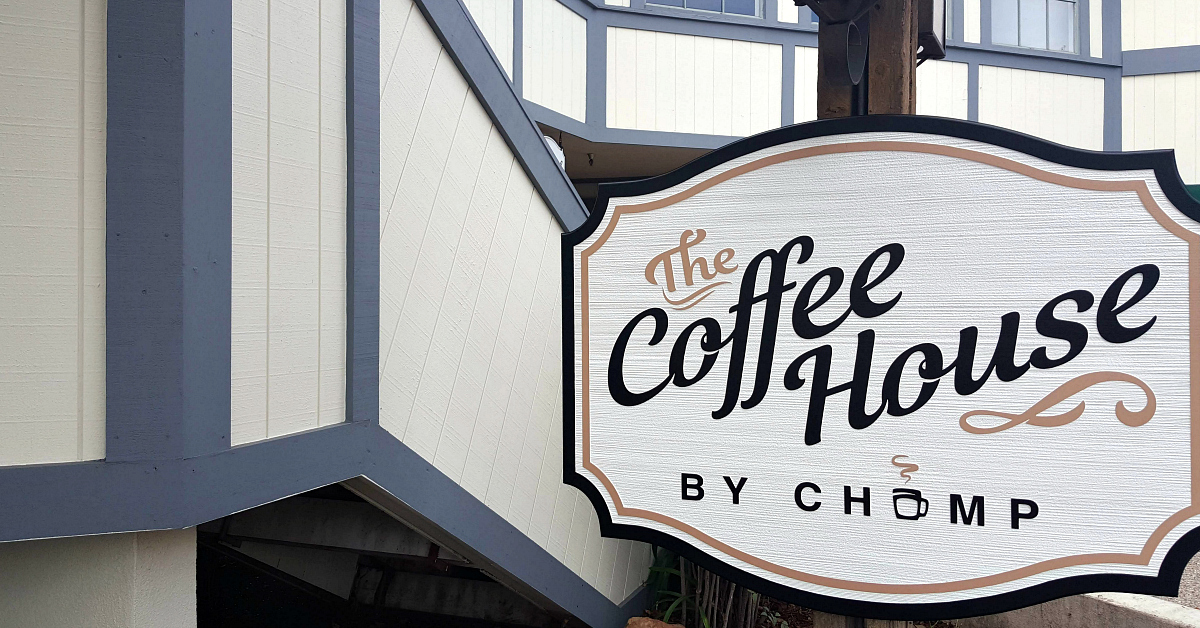 the coffeehouse solvang sign
