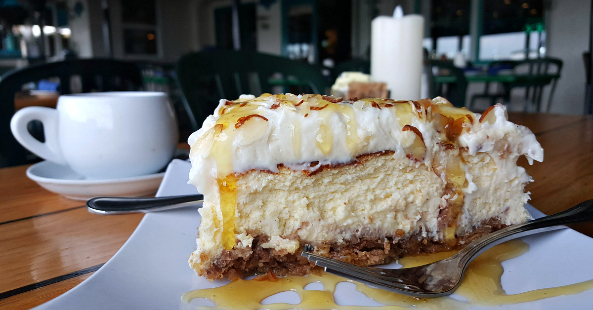 the greek ventura cheesecake