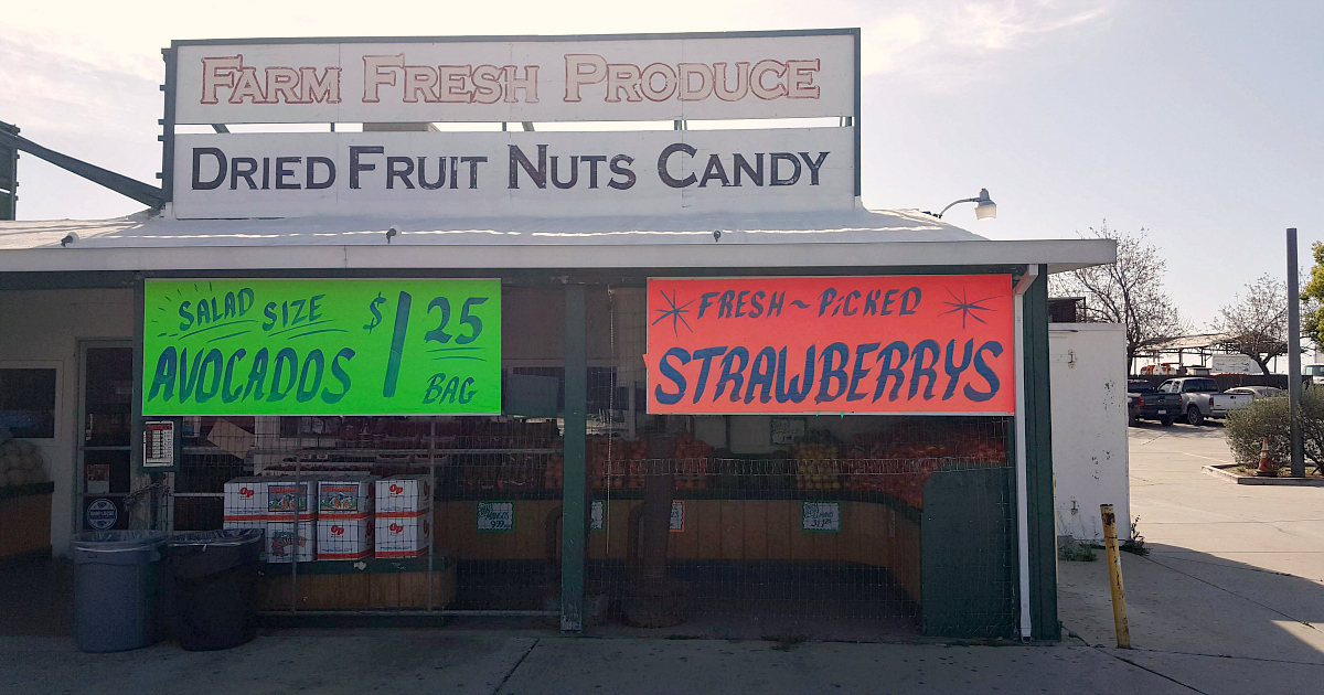 beaumont fruit stand