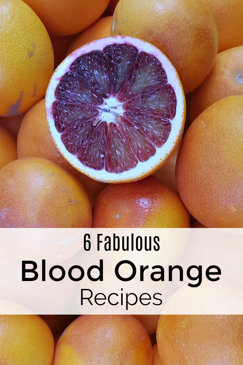 6 Fabulous Blood Orange Recipes - Cupcakes, Margaritas, Salad, Spa Water, Cookies and Loaf Cafe