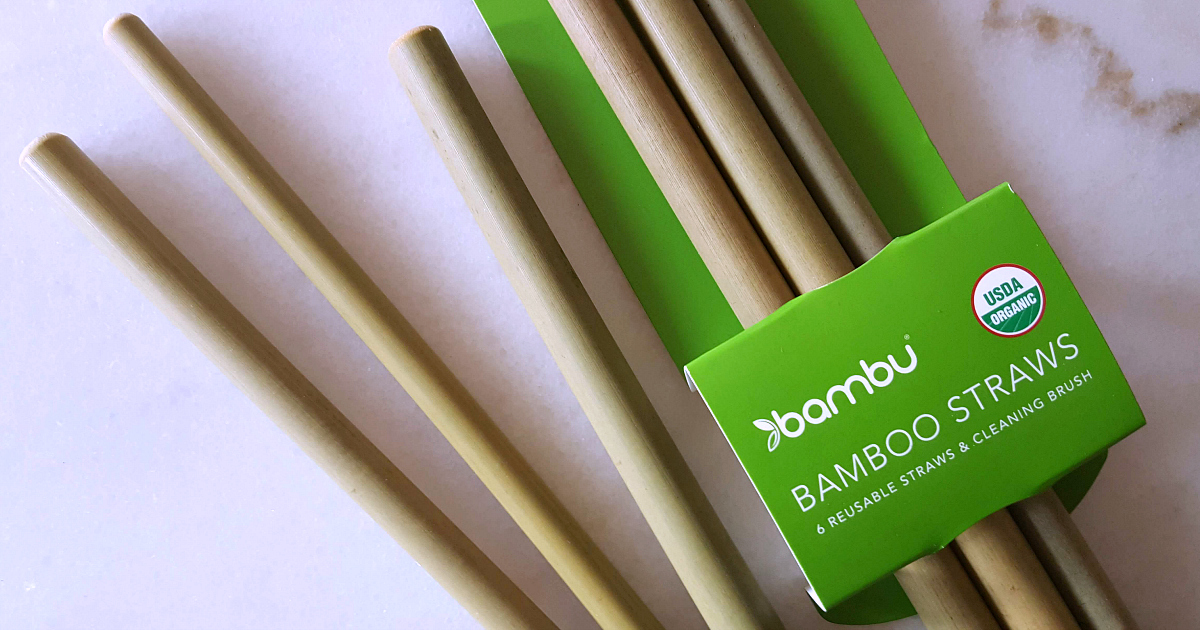 reusable bamboo straws