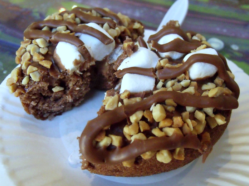 rocky road donut