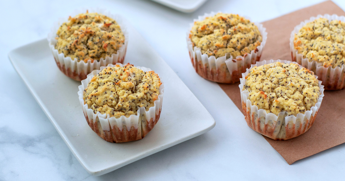 feature keto poppy seed muffins