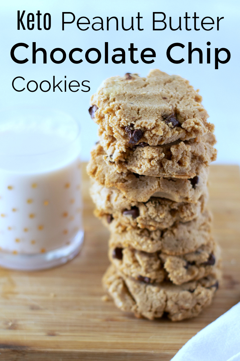 Keto Peanut Butter Chocolate Chip Cookies Recipe