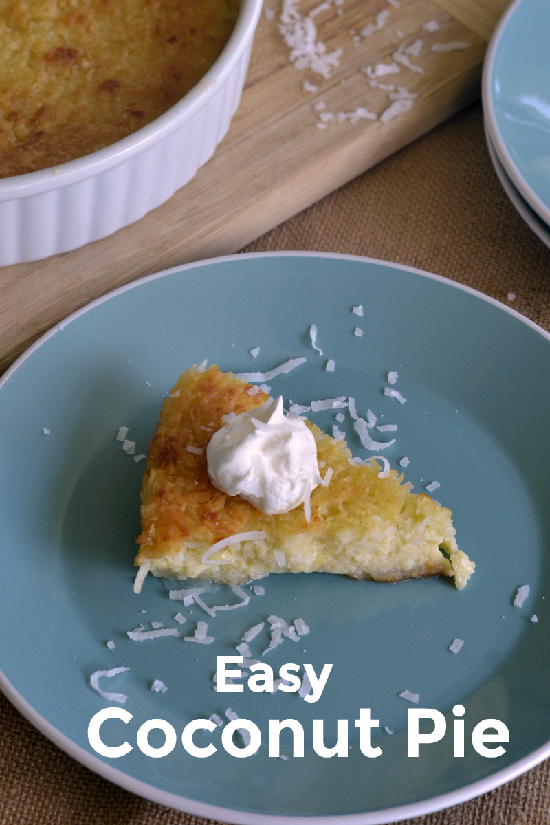 Easy Bisquick Coconut Pie Recipe