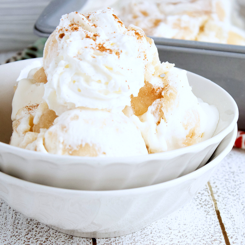 insta apple pie ice cream