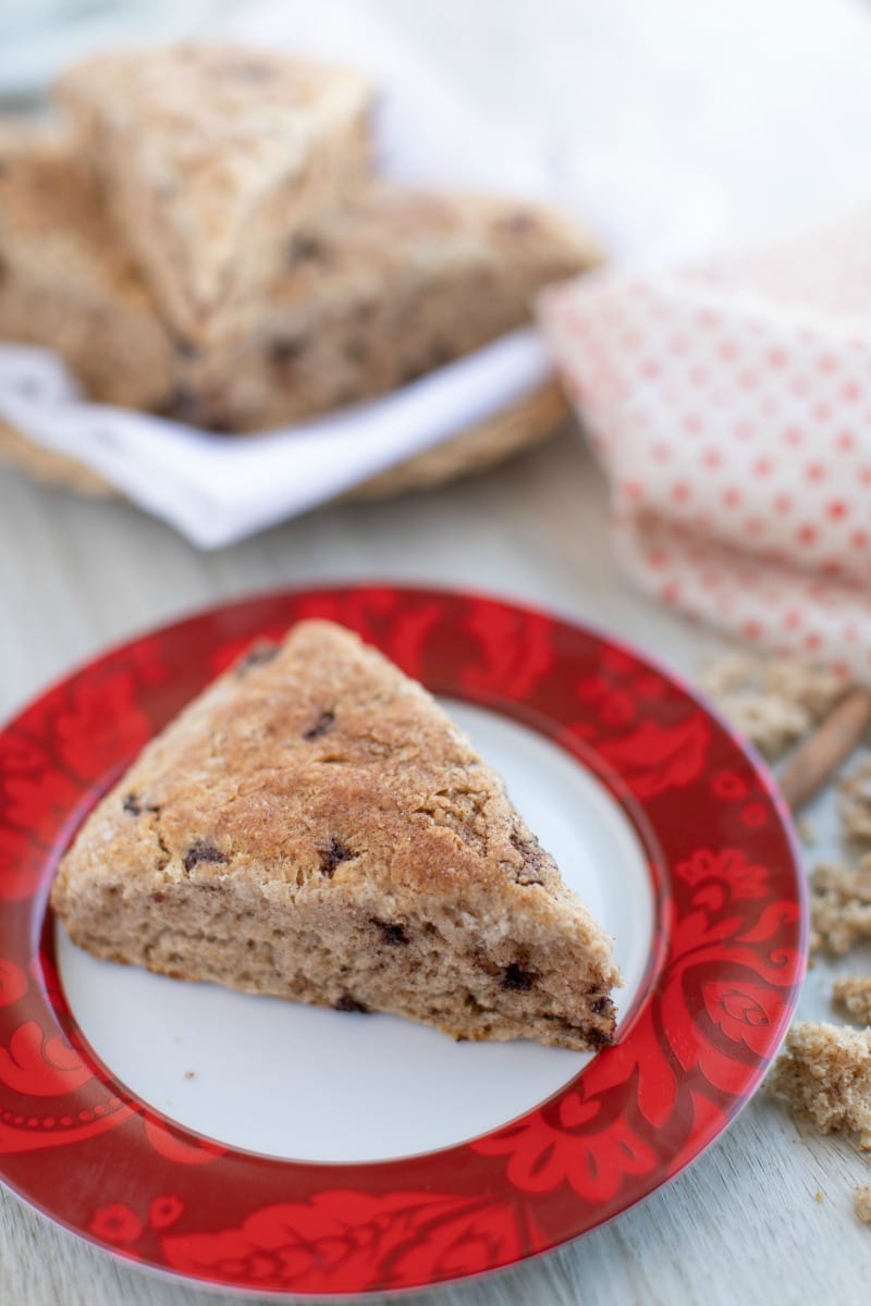 Old Mountain Cast Iron Scone Pan @createdbydiane Cherry Scone